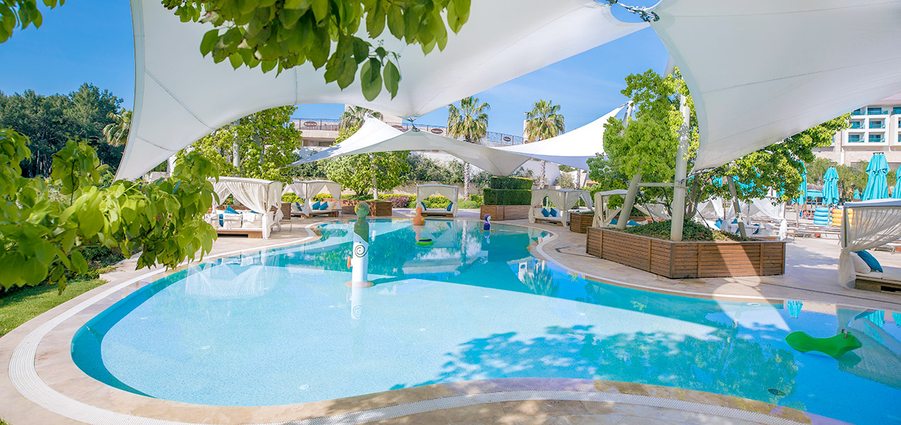 Regnum Carya | Pools | Shaded Kids Pool | 3